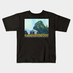 Sunflower Farm - Oil Kids T-Shirt